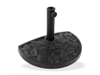 Polkruhový stojan na slnečník 8,8 kg Gussoptik