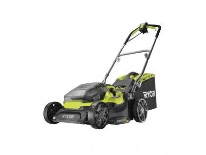 Ryobi RY18LMH37A-250 aku 18 V hybridní sekačka 37 cm + 2x 5Ah baterie + nabíječka ONE+