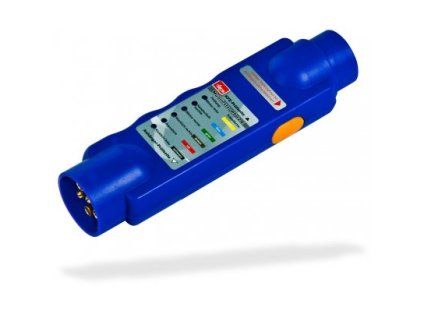 Zkoušečka osvětlení pro přívěsný vozík 12 V / 7 pinů