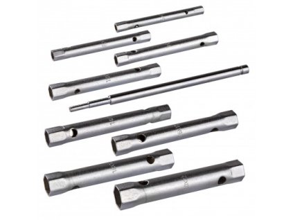 Oboustranné trubkové klíče 6-20 + 22 mm, 8dílná sada