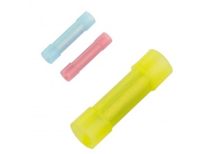 Krimpovací konektor s termoplastickým lepidlem 4-6 mm, 500 ks, žlutý