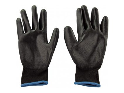 Pracovní rukavice s PU povlakem Basic, velikost 9