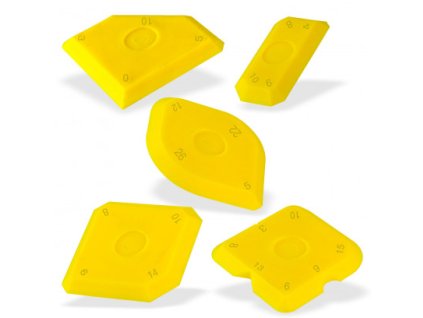 Špachtle, 5dílná sada