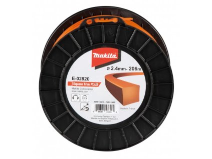 MAKITA ŽACÍ LANKO HRANATÉ HNĚDÉ 2,4x206m (E-02820)