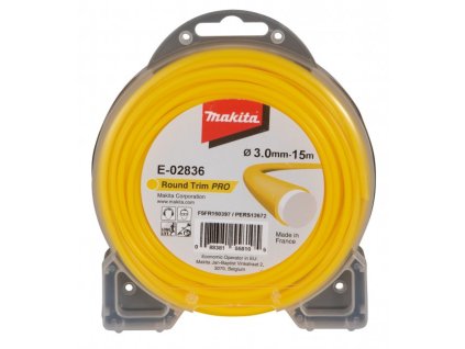 MAKITA ŽACÍ LANKO KULATÉ ŽLUTÉ 3x15m (E-02836)