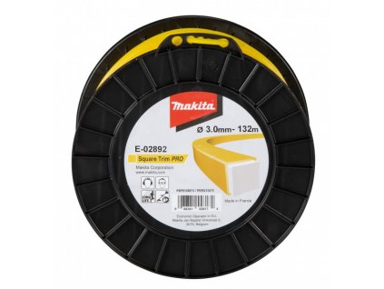 MAKITA ŽACÍ LANKO HRANATÉ ŽLUTÉ 3x132m (E-02892)