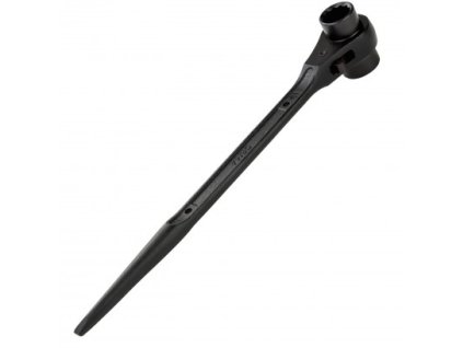 Lešenársky kľúč račňový 19x22 mm, čierny