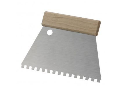 Vroubkovaná stěrka C2 6 mm, 18x13 cm