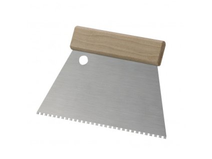 Zúbkovaná stierka C3 3 mm, 18x13 cm