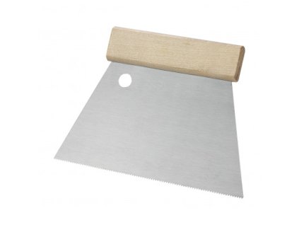 Zúbkovaná stierka A1, 18x13 cm