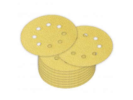 Brúsny papier pre excentrickú brúsku 125 mm P40, 10 ks
