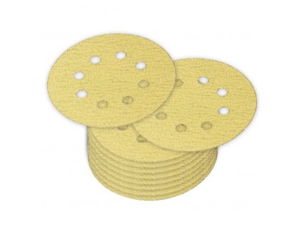 Brúsny papier pre excentrickú brúsku 125 mm P60, 10 ks
