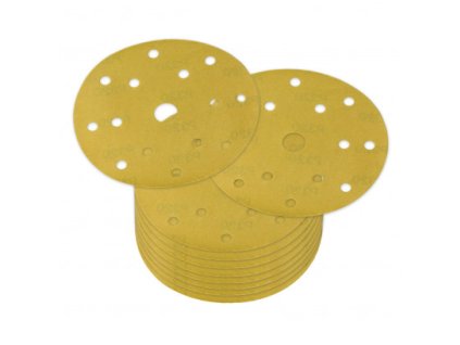 Brúsny papier pre excentrickú brúsku 150 mm P320, 10 ks