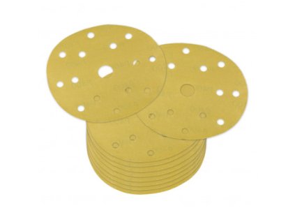 Brusný papír pro excentrickou brusku 150 mm P400, 10 ks