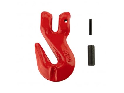 Řetízkový háček s řetízkovým zámkem 6 mm, třída 8