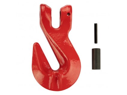 Řetězový hák s řetězovým zámkem 10 mm, třída 8