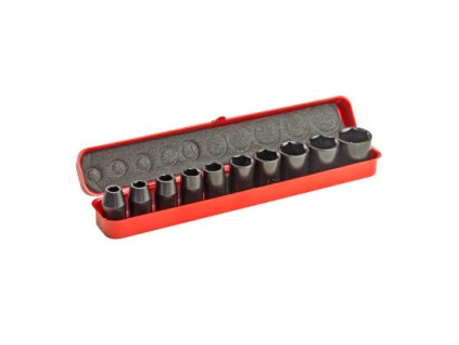 Nástrčkové kľúče / orechy pre rázový uťahovák 1/2", 10-dielna sada