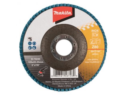 MAKITA KOTOUČ BRUSNÝ125X22,23MM Z80 (D-74245)