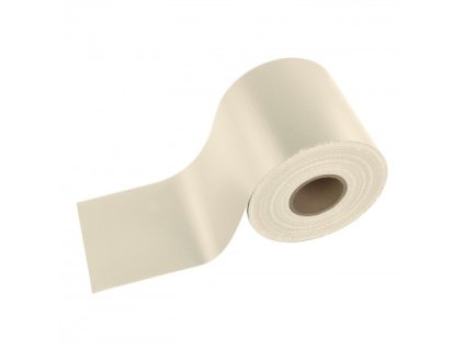 Krycia páska na plotový panel PVC 35x0,19 m, krémová