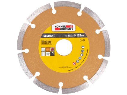 Kotouč KONER D71003 125 mm, Segment