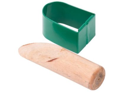 Objímka na kosu • Fe, s dřevěným klínkem