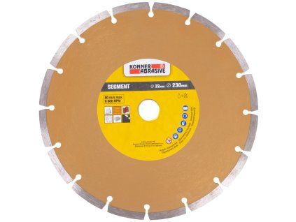 Kotouč KONER D71003 230 mm, Segment