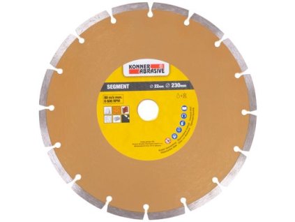 Kotouč KONER D71003 230 mm, Segment