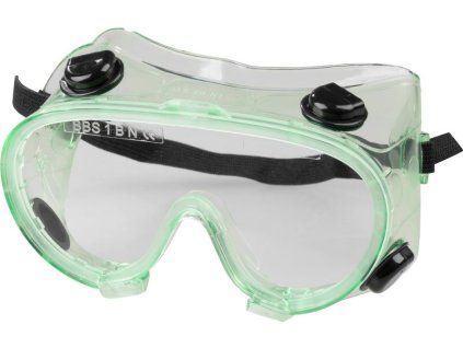 Brýle Safetyco B403, ochranné, čiré, s ventily
