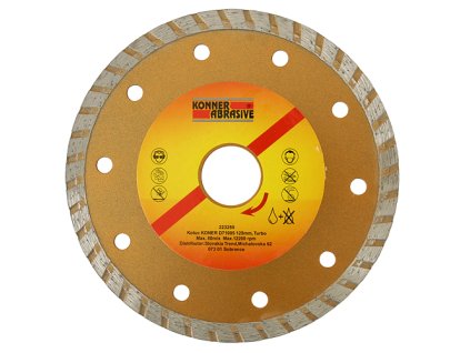 Kotouč KONER D71005 125 mm, Turbo +