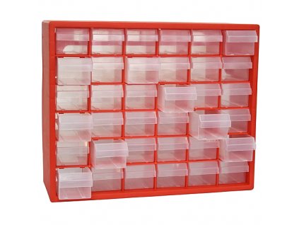 Organizer STREND PRO SBx3045, 36 zásuvek, 405x305x65 mm, max. 25 kg