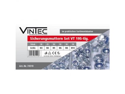 Vintec Poistné matice VT195