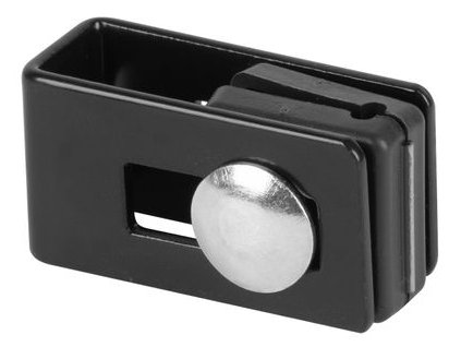 Úchytka Strend Pro EUROSTANDARD, U43, antracit, RAL7016, na plotový panel, bal. 5ks