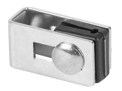 Úchytka Strend Pro EUROSTANDARD, U43, pozinkovaná, na plotový panel, bal. 5ks