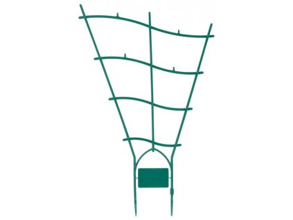 Mriežka Strend Pro GreenGarden, oporná na kvety a rastliny, záhradnícka, zelená, PP, 180x290 mm