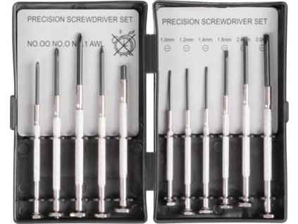 Sada šroubováků STREND Pro SD5011, 11 dílů, hodinářské