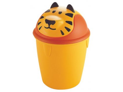 Kôš Curver® TIGER BIN, tigrík, detský, 26x26x38 cm, na odpad