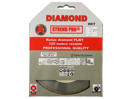 Kotouč STREND Pro 521B, 125 mm, Diamant, Plný
