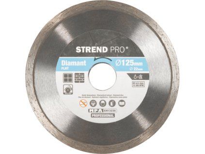 Kotouč STREND Pro 521B, 125 mm, Diamant, Plný