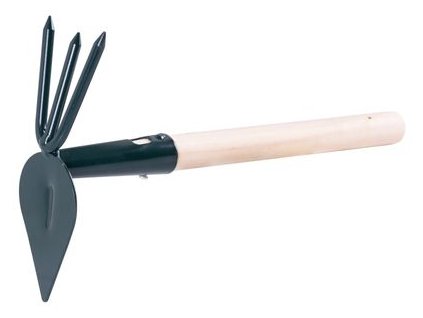 Motyčka H004 / 250 • špičatá-trojzubou, s násadou