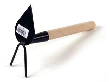 Motyčka FED 005/250 • špičatá-Dvouzubec, s násadou