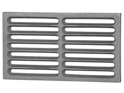 Rošt 280x160x17 mm, litinový, s můstkem