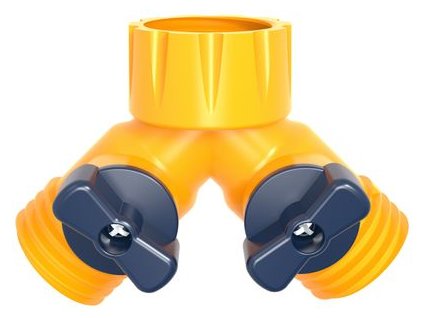 Spojka Strend Pro Garden, rozbočovač Y, 2way, záhradná