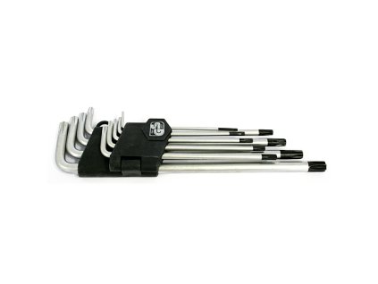Sada klíčů STREND Pro HK0259, 9 dílná, T10-T50, Torx, zástrčná