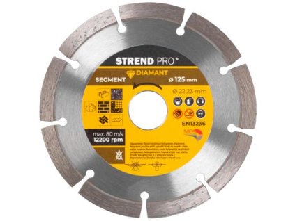 Kotouč STREND Pro 521A, 125 mm, Diamant, Segment