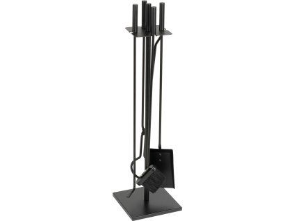 Sada pohrabáčů Homefire FT075BA, 4 dílná, černá, 81 cm