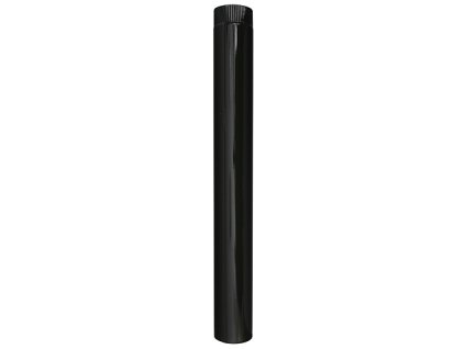 Trubka Smalt 1000 mm, hnědá, smaltovaná, 120 mm