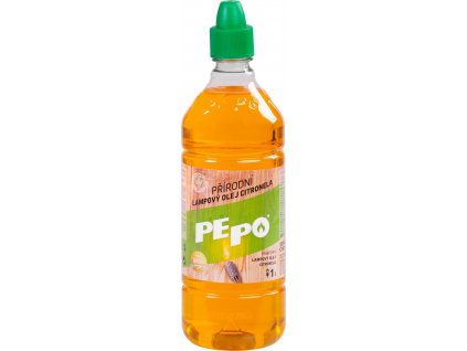 Olej PE-PO®, přírodní lampový, 1 lit, Citronela