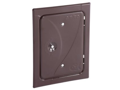 Dvířka Anko C2.1B 120x180 mm, hnědé