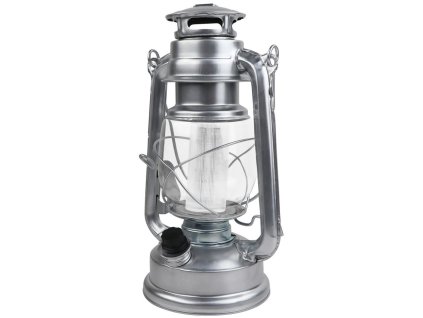 Lucerna Nicehome ML3528, 16 LED, 15x11.5x23.5 cm, 4xAA, kov, stříbrnými