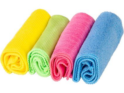 Utěrka Cleanic DC0113, Microfiber, 4 dílná